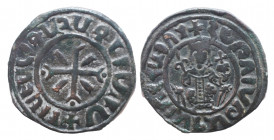 Cilician Armenia. Royal. Hetoum I. 1226-1270. Æ Tank, Very Fine
8.0 gr