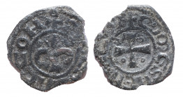 Cilician Armenia. Royal. Hetoum I. 1226-1270. Æ Tank, Very Fine
