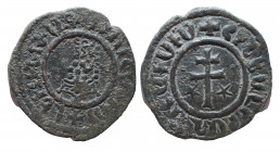 Cilician Armenia. Royal. Hetoum I. 1226-1270. Tank Æ, Very Fine
7.2 gr