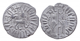 Armenia, Kingdom. Hetoum I and Zabel. AD 1226-1270. AR Tram, Very Fine
2.9 gr