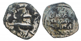 Anatolia and Al-Jazirah (Post-Seljuk). Artuqids (Mardin). Nasir al-Din Artuq Arslan. AH 597-637. Dirhem Æ, Very Fine
5.6 gr