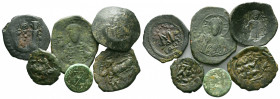 Lot of 6 Mixed Byzantine Coins / Sold as Seen, NO RETURN! 
-