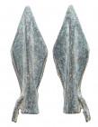 Ancient Bronze Ballistic Arrowhead. Biblical Period, Old Testament. 1200 BC-600 BC.
7.7 gr