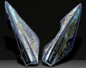 Ancient Bronze Ballistic Arrowhead. Biblical Period, Old Testament. 1200 BC-600 BC. W: 3.6 g / L : 30 mm