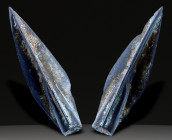 Ancient Bronze Ballistic Arrowhead. Biblical Period, Old Testament. 1200 BC-600 BC. W: 4.3 g / L : 40 mm