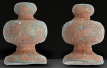 Ancient Bronze Ballistic Arrowhead. Biblical Period, Old Testament. 1200 BC-600 BC. W: 10.58g / L: 40mm