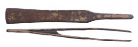 Tweezers. Holy Land Ancient. 100 AD-800 AD. Very Fine
10.9 gr