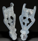 Metal Work. Holy Land Ancient. 100 AD-800 AD. W: 7.63g / L:40mm