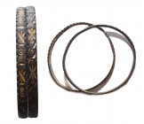 Pair of Roman Bronze Bracelets. Circa 1st - 2nd Century AD. Very Fine
28.5 gr