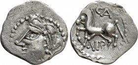 WESTERN EUROPE. Central Gaul. Bituriges Cubi. Quinarius (1st century BC)