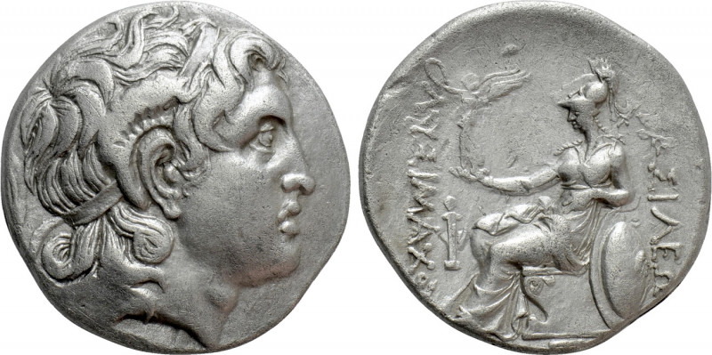 KINGS OF THRACE. Lysimachos (305-281 BC). Tetradrachm. Ainos. 

Obv: Diademed ...