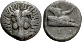 IONIA. Samos. Diobol (Circa 400-365 BC)