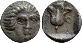 CARIA. Rhodes. Obol (Circa 408-390 BC)