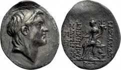 SELEUKID KINGDOM. Demetrios I Soter (162-150 BC). Tetradrachm. Antioch. Dated SE 162 (151/0 BC)