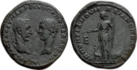 MOESIA INFERIOR. Marcianopolis. Macrinus with Diadumenian (217-218). Pentassarion. Pontianus, legatus consularis