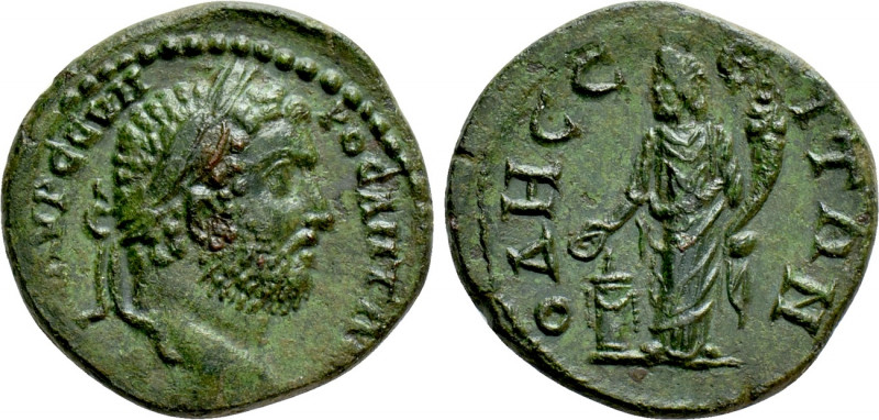 MOESIA INFERIOR. Odessus. Caracalla (198-217). Ae. 

Obv: [...]AVP CЄVHPOC ANT...