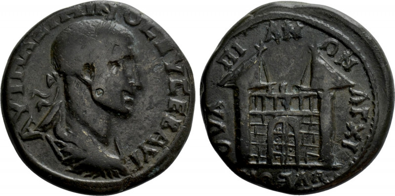 THRACE. Anchialus. Maximinus I Thrax (235-238). Ae. 

Obv: AVT MAΞIMINOC EVCEB...