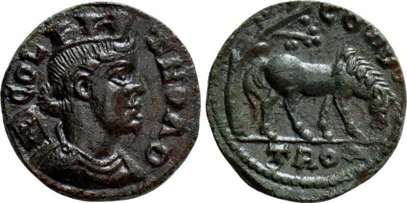 TROAS. Alexandria. Pseudo-autonomous (Circa 3rd century). Ae. 

Obv: COL TROAD...