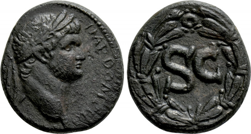 SELEUCIS & PIERIA. Antioch. Domitian (81-96). Ae. 

Obv: IMP DOMITIANVS CAES A...