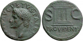 DIVUS AUGUSTUS (Died 14). Dupondius. Rome. Struck under Tiberius