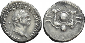 DIVUS VESPASIAN (Died 79). Denarius. Rome