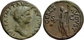 JULIA TITI (Augusta, 79-90/1). Dupondius. Rome