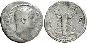 HADRIAN (117-138). Cistophorus. Ephesus