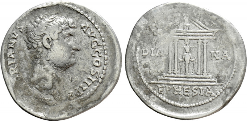 HADRIAN (117-138). Cistophorus. Ephesus. 

Obv: HADRIANVS AVG COS III P P. 
B...