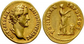 ANTONINUS PIUS (138-161). GOLD Aureus. Rome