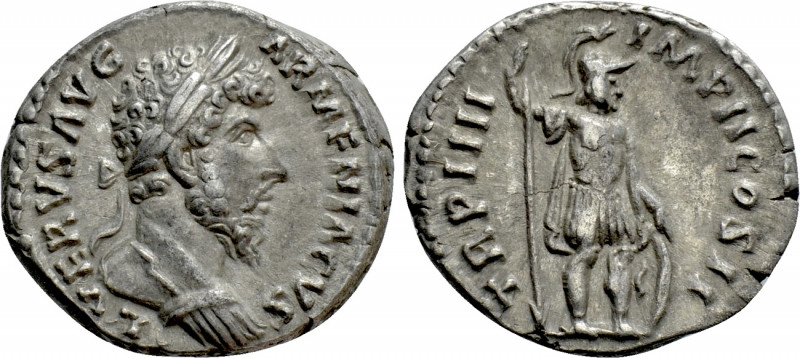 LUCIUS VERUS (161-169). Denarius. Rome. 

Obv: L VERVS AVG ARMENIACVS . 
Laur...