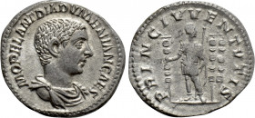 DIADUMENIAN (Caesar, 217-218). Denarius. Rome