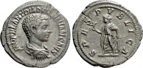 DIADUMENIAN (Caesar, 217-218). Denarius. Rome