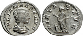 JULIA MAESA (Augusta, 218-224/5). Denarius. Rome