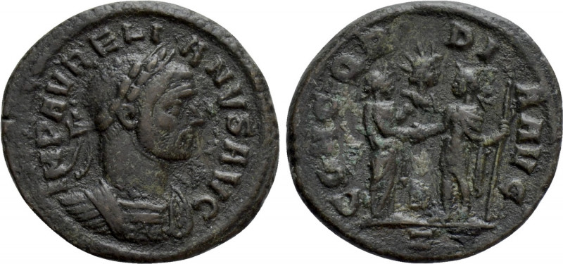 AURELIAN (270-275). As. Rome. 

Obv: IMP AVRELIANVS AVG. 
Laureate and cuiras...