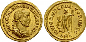 DIOCLETIAN (284-305). GOLD Aureus. Antioch