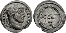 GALERIUS (Caesar, 293-305). Argenteus. Ticinum
