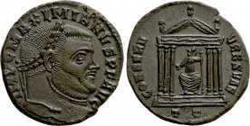 GALERIUS MAXIMIANUS (305-311). Follis. Ticinum