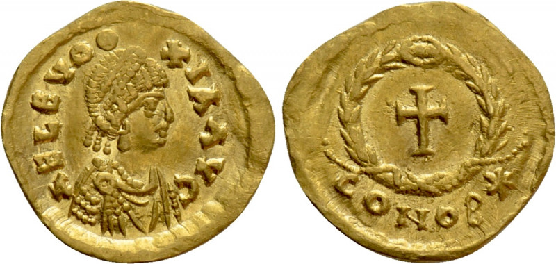 LICINIA EUDOXIA (Augusta, circa 439-490). GOLD Tremissis. Constantinople. 

Ob...