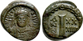 JUSTINIAN I (527-565). Decanummium. Ravenna mint. Dated RY 34 (560/1)