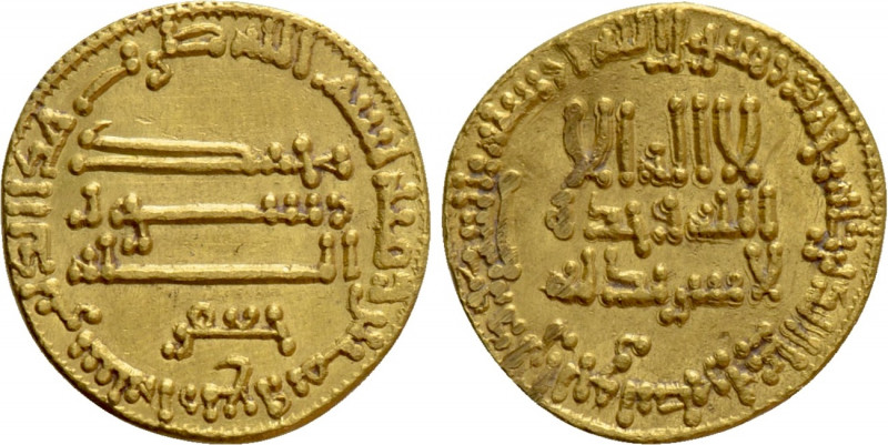 ISLAMIC. Umayyad Caliphate & Abbasids. Al-Rashid (AH 170-193 / 786-809 AD). GOLD...