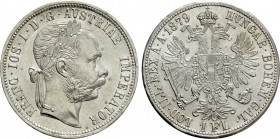 AUSTRIAN EMPIRE. Franz Joseph I (1848-1916). 1 Gulden / 1 Florin (1879). Vienna (Wien)
