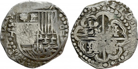 BOLIVIA. Philip IV (1621-1665). Cob 8 Reales. Uncertain date