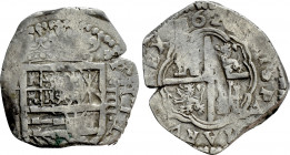 SPAIN. Philip IV (1621-1665). Cob 4 Reales (162...). Uncertain mint