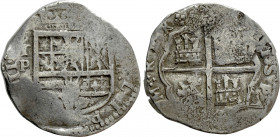 SPAIN. Philip IV (1621-1665). Cob 4 Reales. Toledo