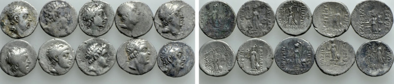 10 Drachms of the Cappadocian Kingdom. 

Obv: .
Rev: .

. 

Condition: Se...