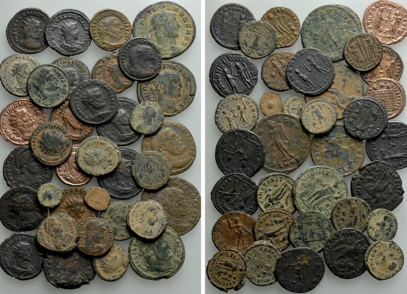 35 Byzantine Coins. 

Obv: .
Rev: .

. 

Condition: See picture.

Weigh...