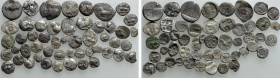Circa 50 Greek Coins