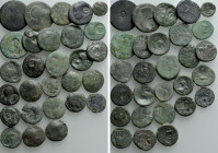 Small Collection of Greek Coins With Countermarks