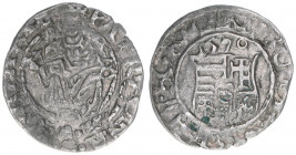 Maximilian II. 1564-1576
Denar, 1570 KB. Kremnitz
0,48g
ss+
