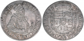 Erzherzog Ferdinand 1564-1595
Taler, ohne Jahr. Hall
28,47g
Voglhuber 87/IV
vz